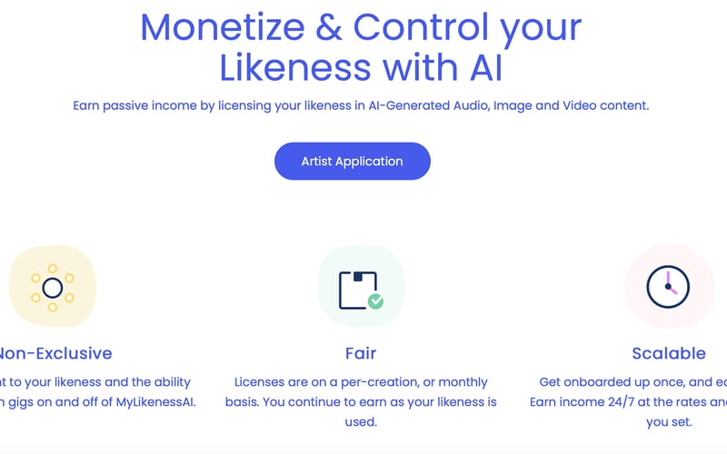 MyLikenessAI screenshot 1