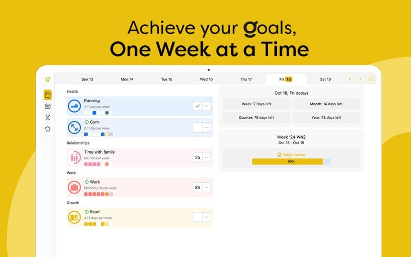 My Good Week screenshot 1