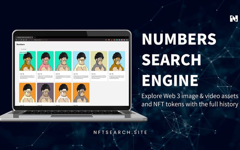 NFT Search Engine from Numbers Protocol screenshot 1