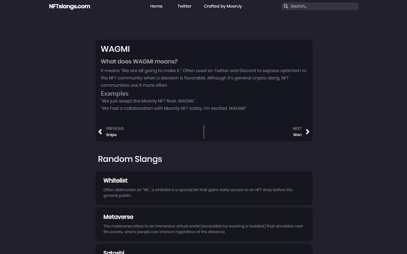 NFT Slangs screenshot 3
