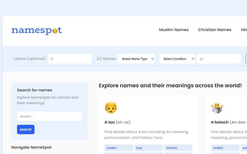 NameSpot screenshot 1