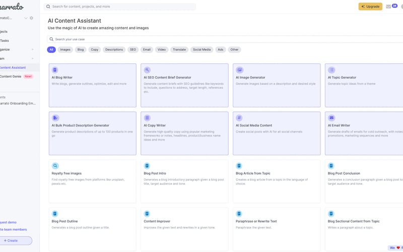 Narrato screenshot 1