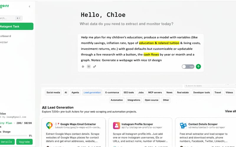 NatAgent screenshot 2