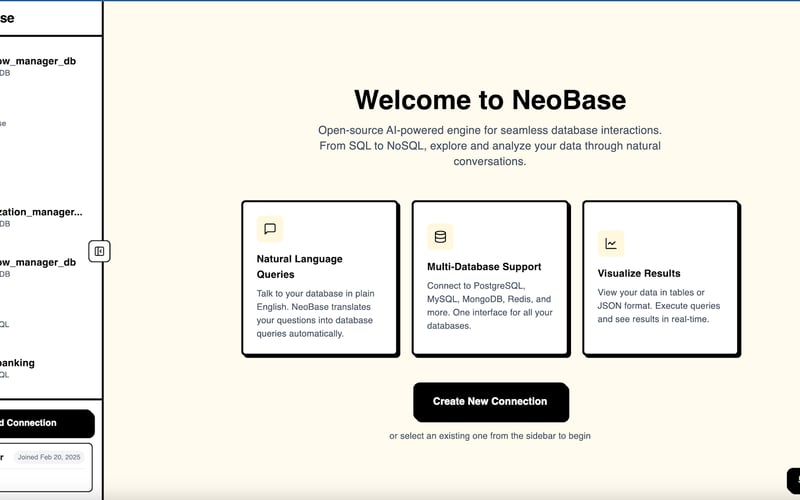 NeoBase screenshot 1