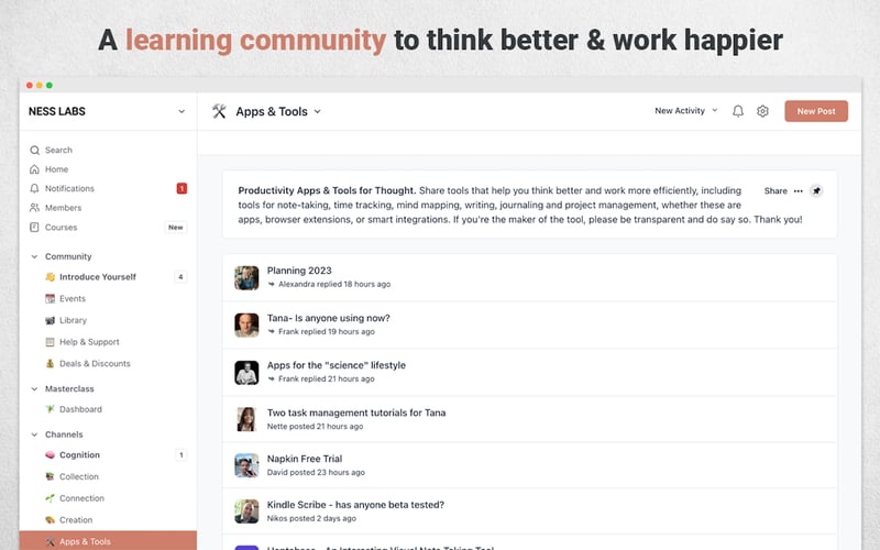 Ness Labs screenshot 1