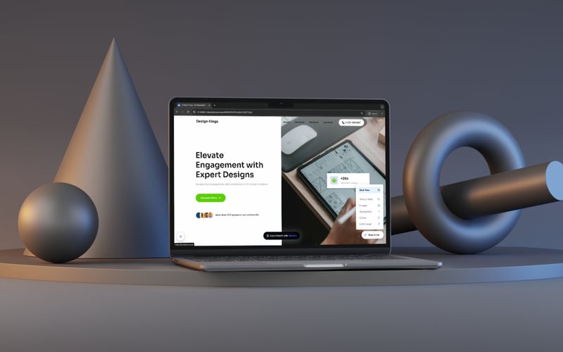 Netjet.io, Free AI Website Builder screenshot 1