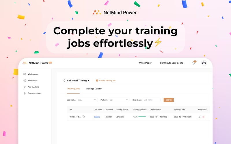 Netmind Power screenshot 3