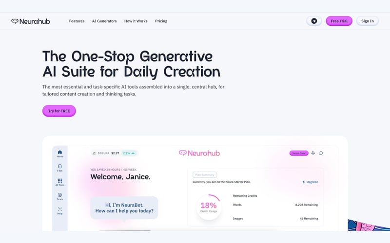 Neurahub screenshot 1