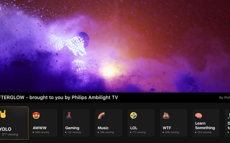 Neverthink for Apple TV, iPhone, iPad & Web. screenshot 2