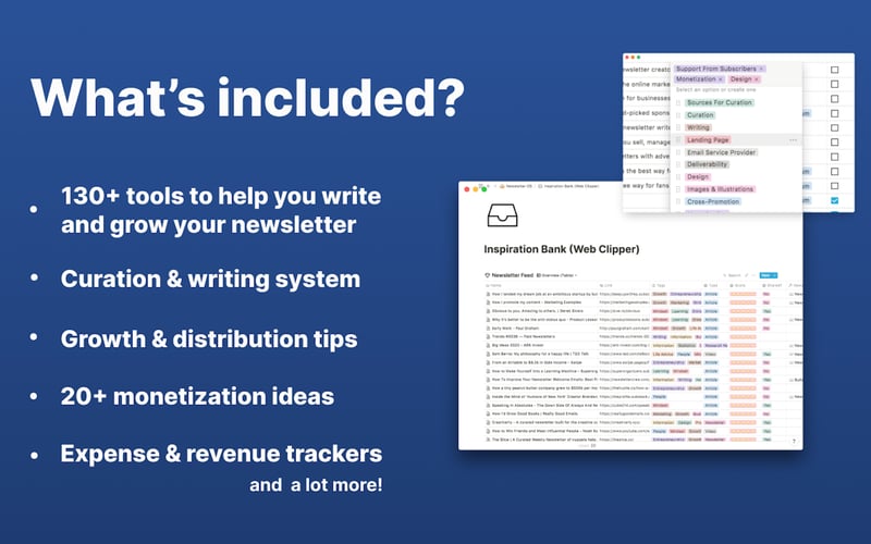 Newsletter Operating System screenshot 3