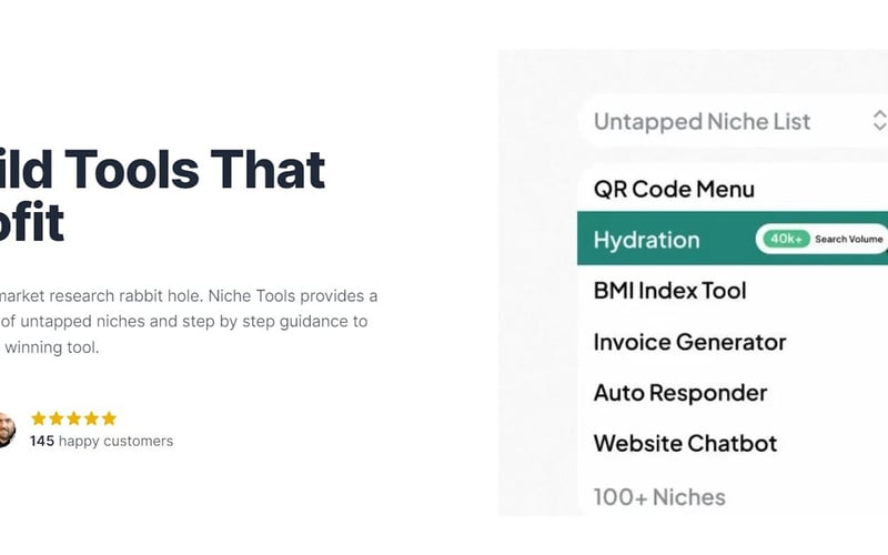 Niche Tools screenshot 1