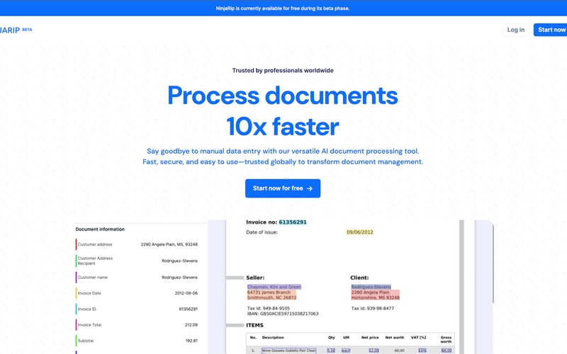 NinjaRIP screenshot 1