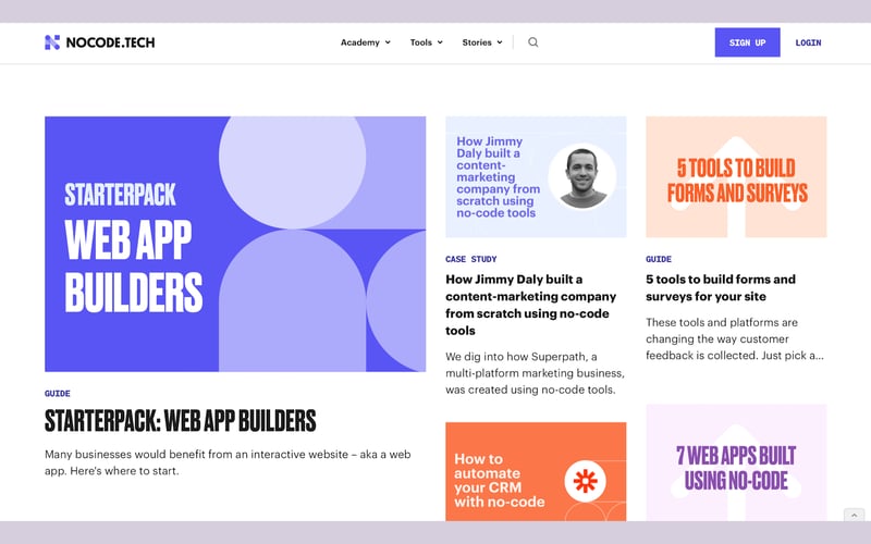 NoCode 🤓 screenshot 1