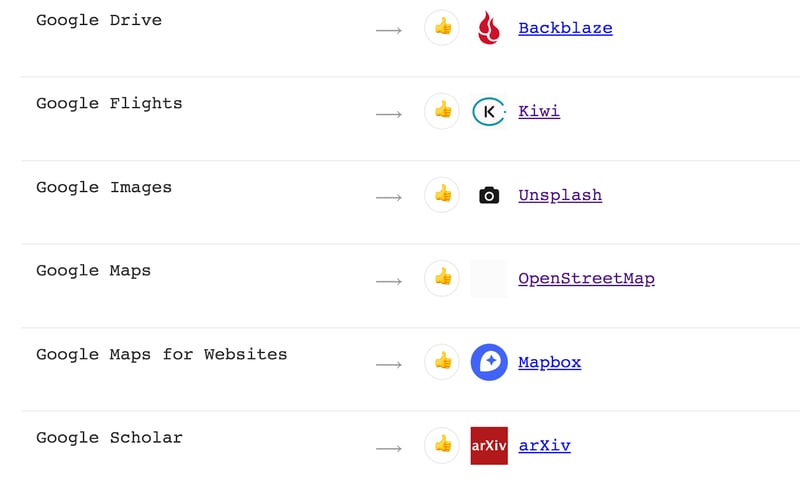 No More Google screenshot 1