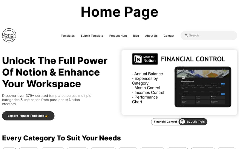 NotionCircles screenshot 1