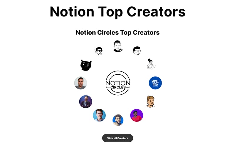 NotionCircles screenshot 2