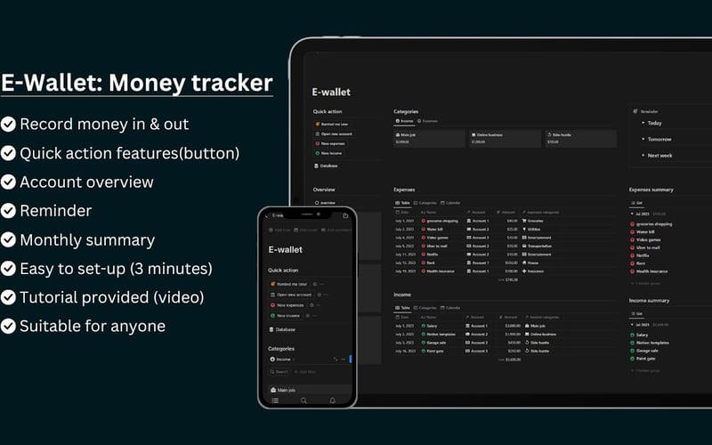 Notion E-Wallet screenshot 1