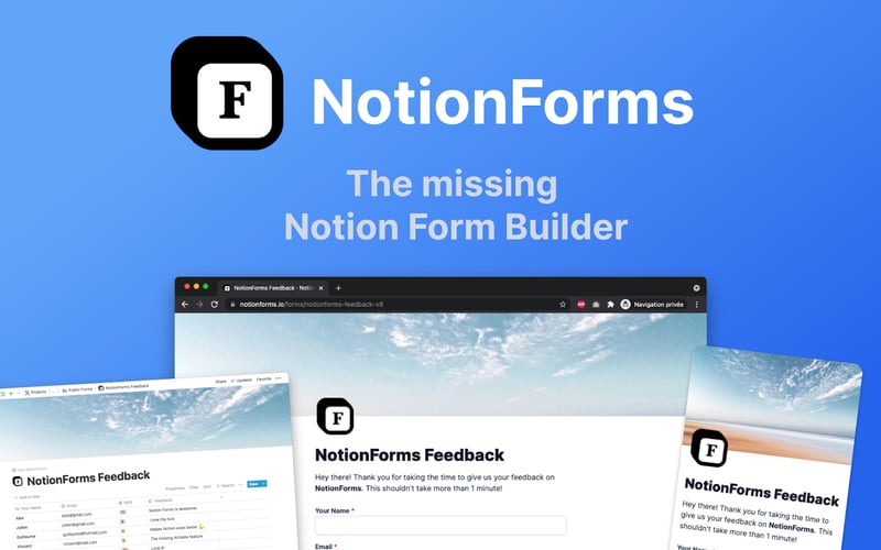 Notion Forms screenshot 1