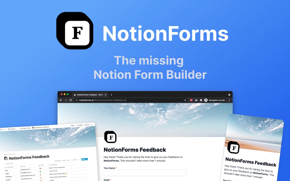 Notion Forms preview