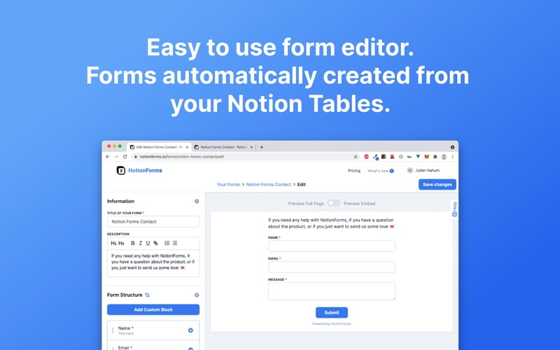 Notion Forms screenshot 3