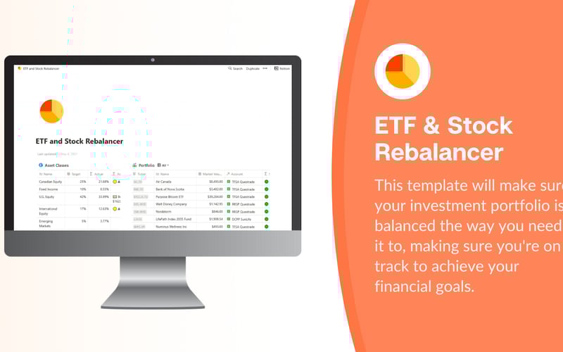Notion Portfolio Manager screenshot 1