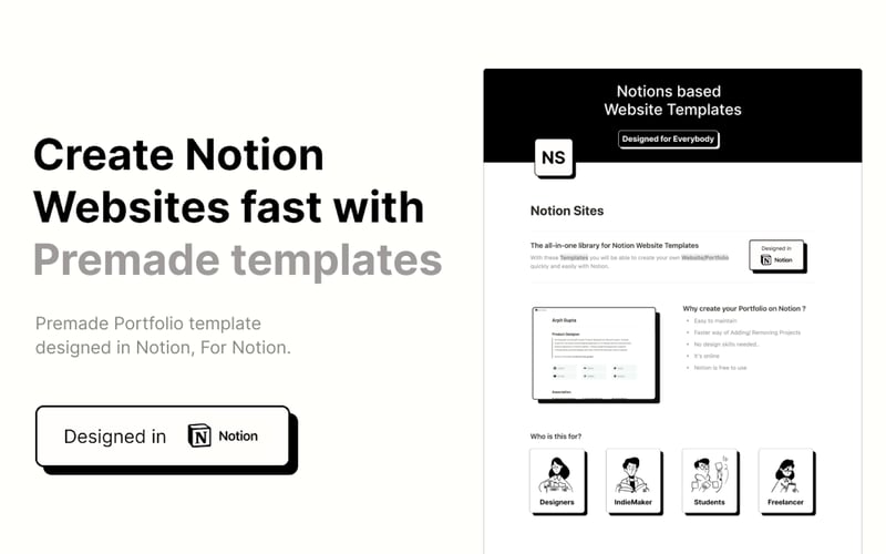 Notion Sites screenshot 1