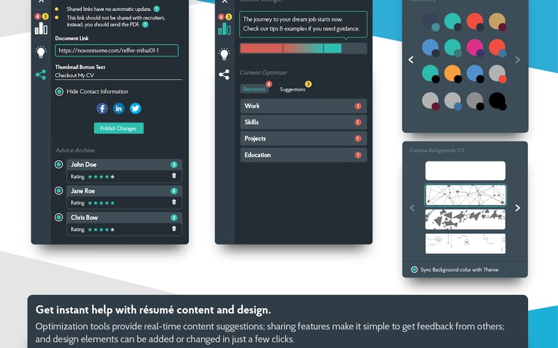 Novorésumé screenshot 3