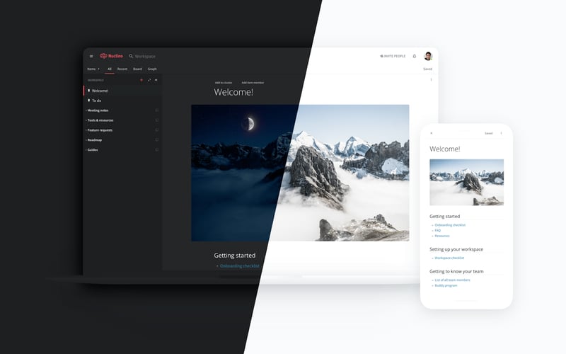 Nuclino screenshot 1