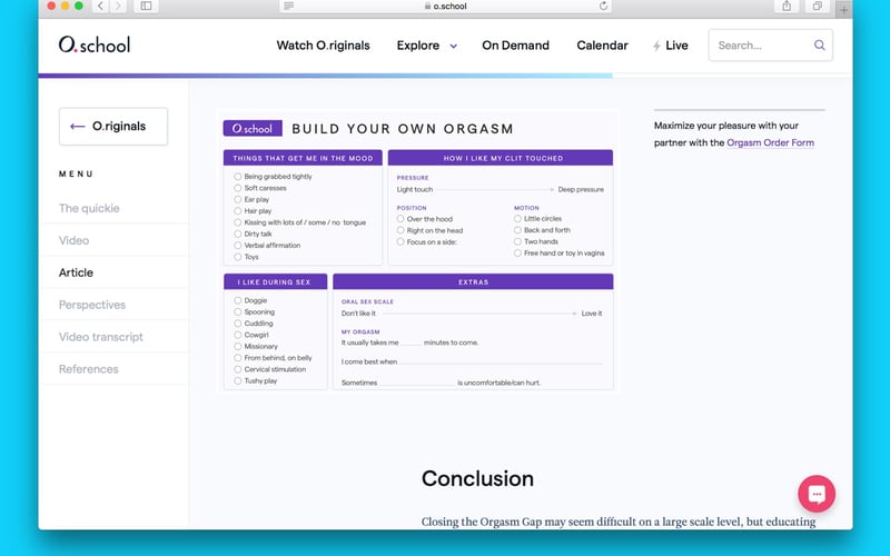 O.school screenshot 1
