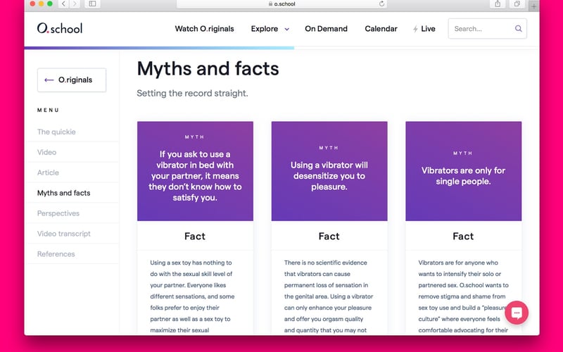 O.school screenshot 2