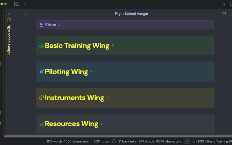 Obsidian Flight School screenshot 3