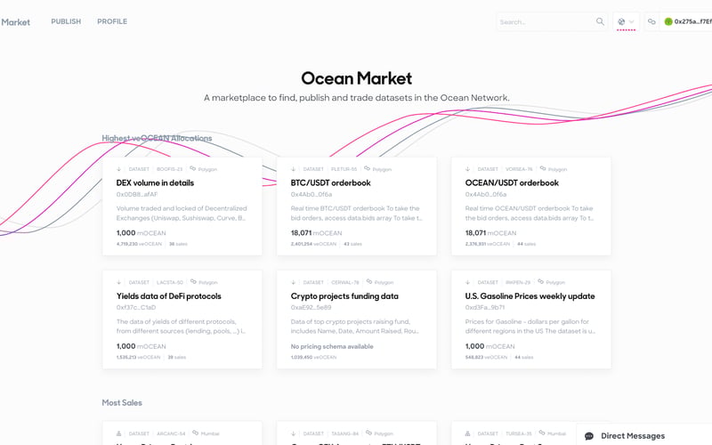 Ocean Protocol screenshot 2