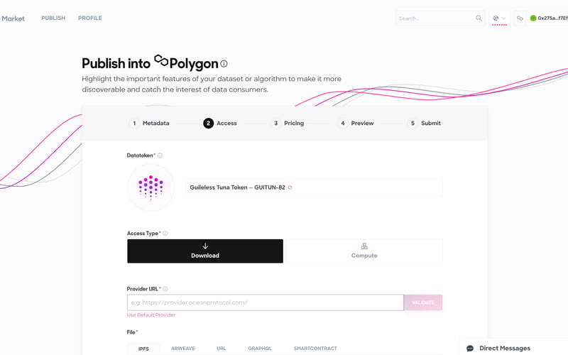 Ocean Protocol screenshot 3