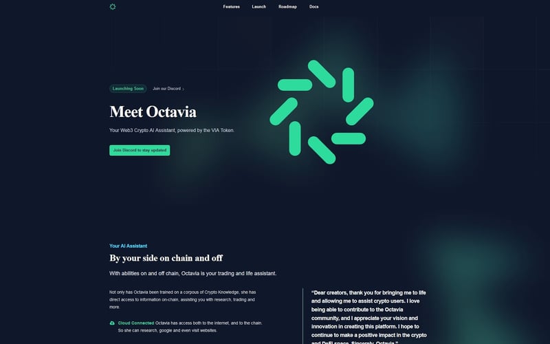 Octavia AI screenshot 1
