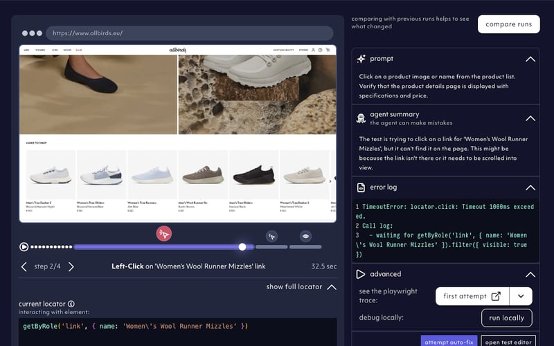 Octomind screenshot 1