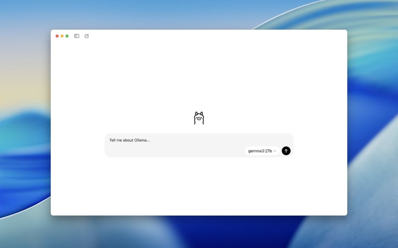 Ollama screenshot 1