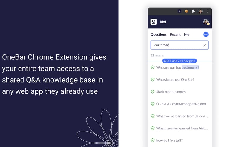 OneBar.io screenshot 1