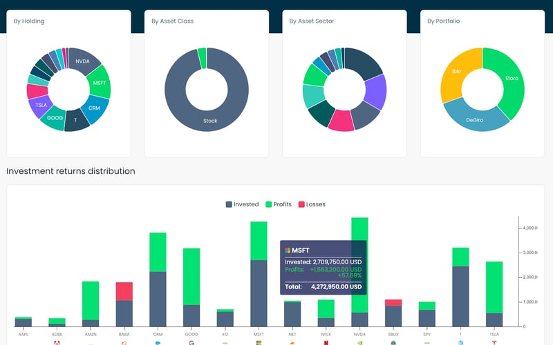 OnePortfolio screenshot 2