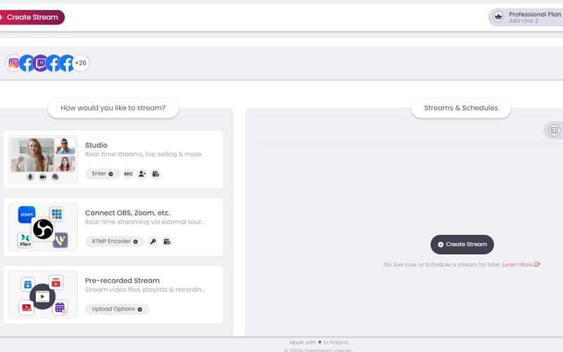 OneStream Live screenshot 2
