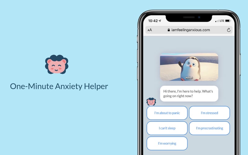 One-Minute Anxiety Helper screenshot 1