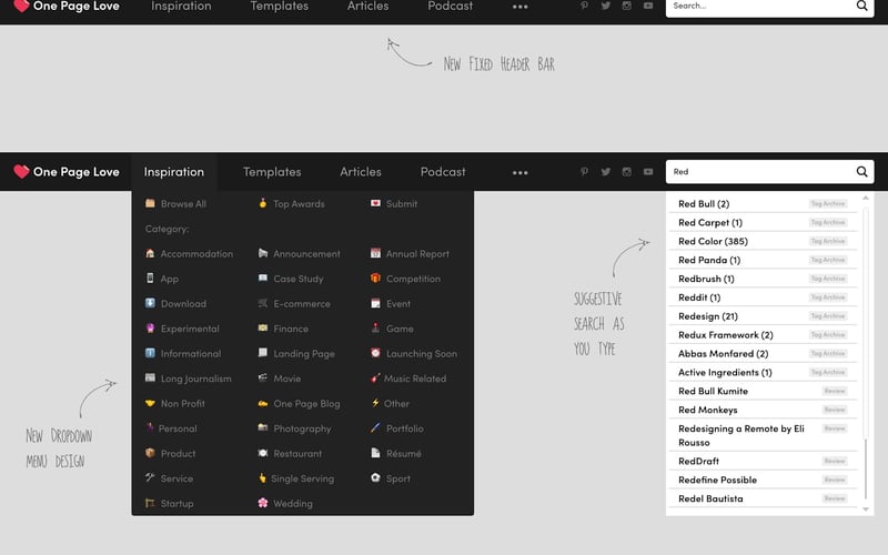 One Page Love screenshot 2