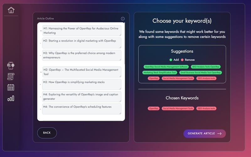 OpenRep screenshot 3