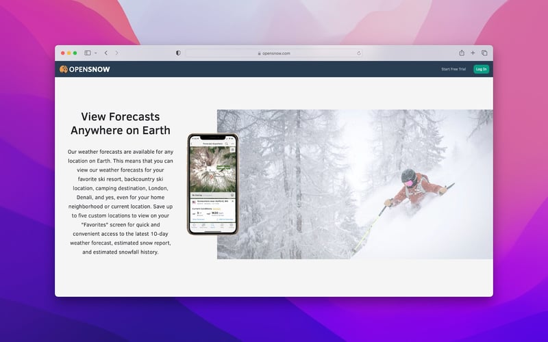 OpenSnow screenshot 3