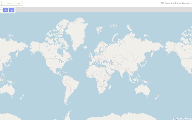 OpenStreetMap screenshot 1