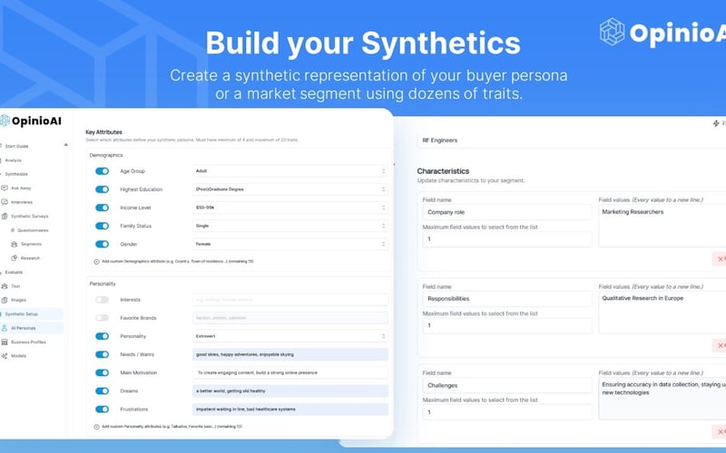 OpinioAI screenshot 2