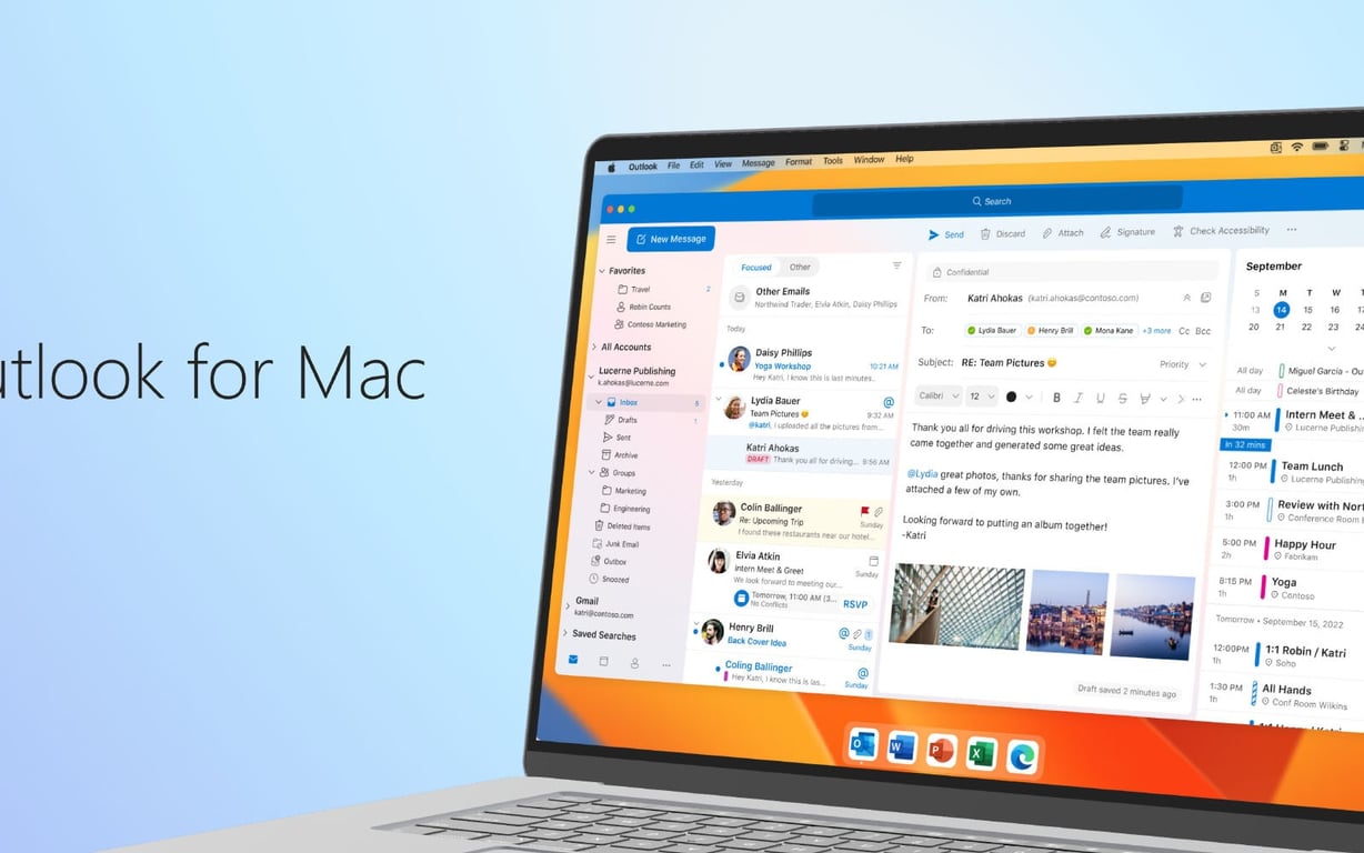 Outlook for Mac preview