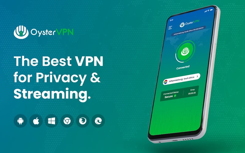 OysterVPN screenshot 1
