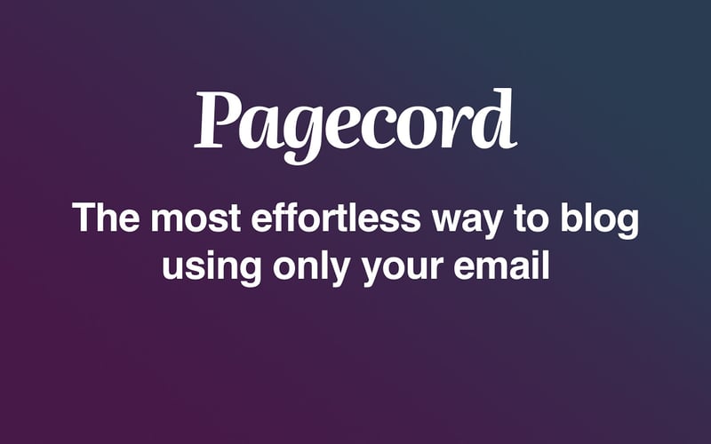 Pagecord screenshot 1