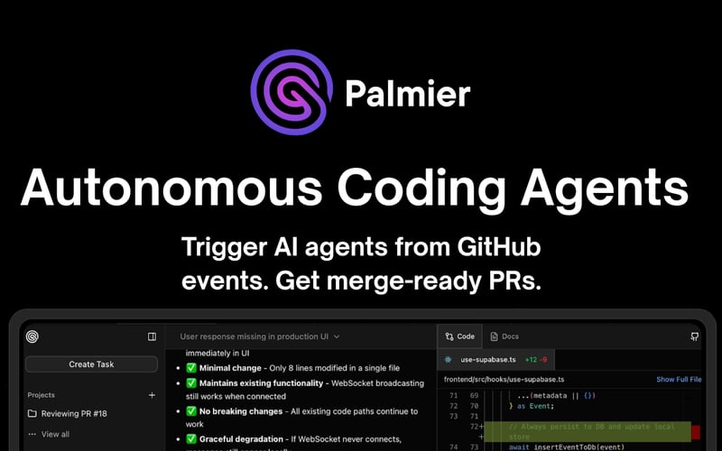 Palmier screenshot 1