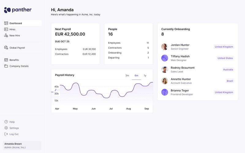 Panther screenshot 1